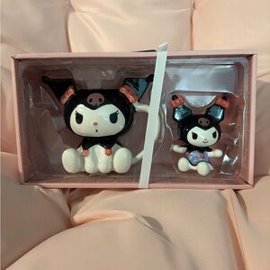 Sanrio Kuromi mug and figurine set